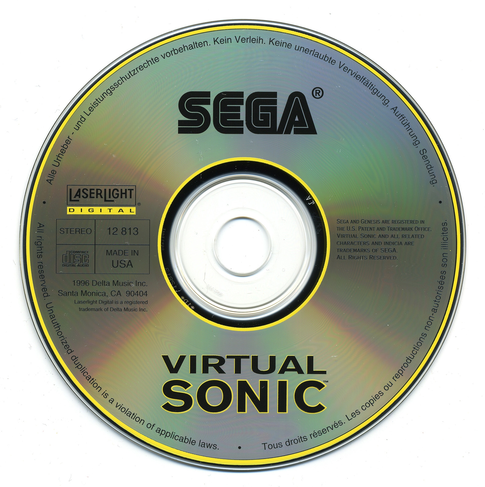 SEGA TUNES • VIRTUAL SONIC (1996) MP3 - Download SEGA TUNES